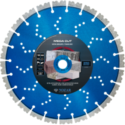 Tarcza diamentowa Nozar MEGA CUT 15 / 350x25,4 mm / 40x3,2x15 mm / 24 segmentowa V perforowany dysk (PL6723927)